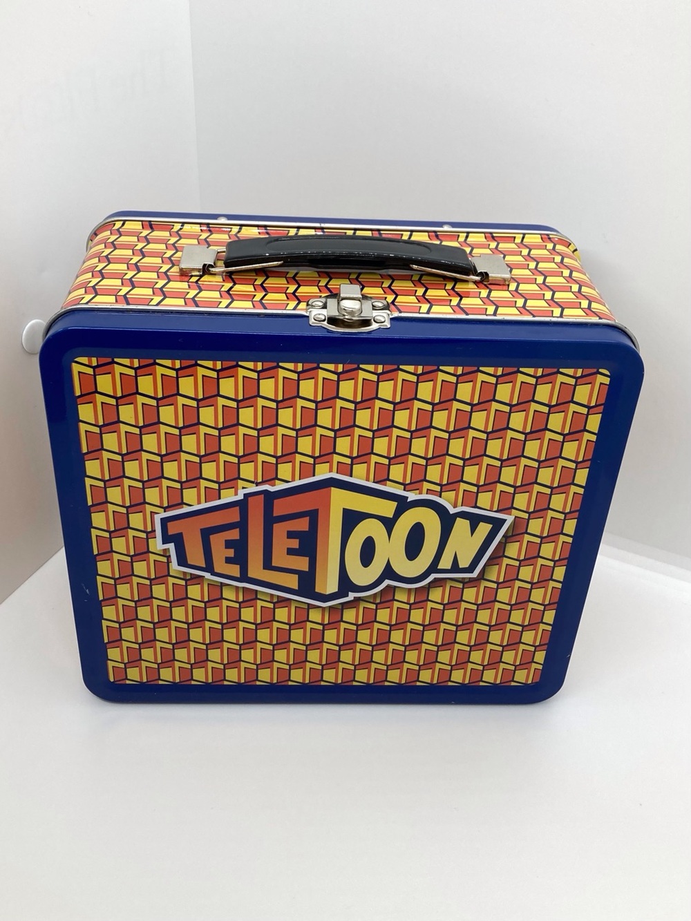 Vintage Teletoon Logo Network Promo Metal Lunchbox